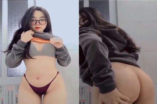 Clip nóng cô hàng xóm cận thị quyến rũ bất ngờ