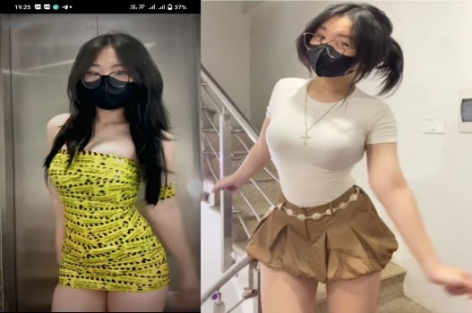Clip TikTok em gái mũm mĩm khoe vũ đạo nóng bỏng