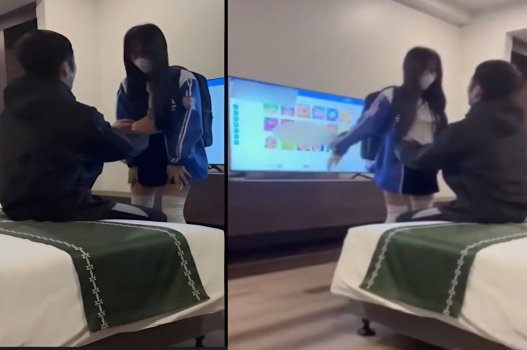 Nữ sinh Việt bí mật hẹn hò ở khách sạn với người yêu
