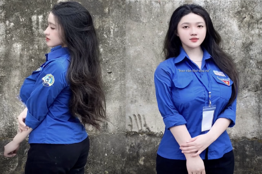 Sinh viên tình nguyện eo thon ghi hình nóng bỏng