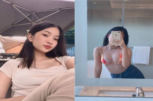 Thân mật cô gái nóng bỏng sở hữu vẻ đẹp cuốn hút